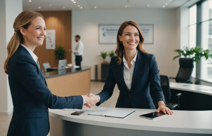 accueil de la clientèle