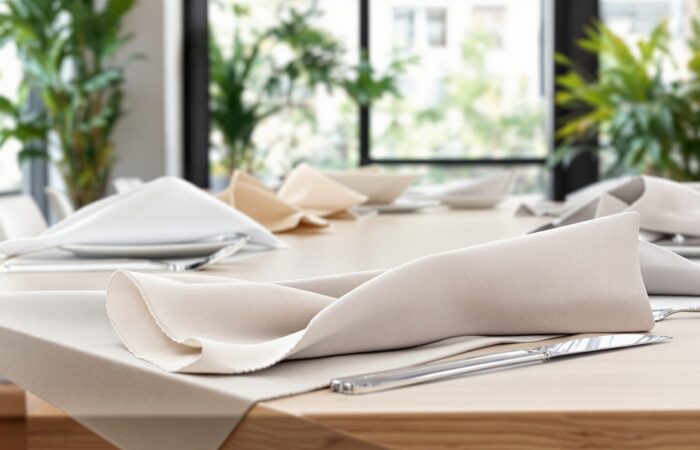 quel tissu pour serviette de table